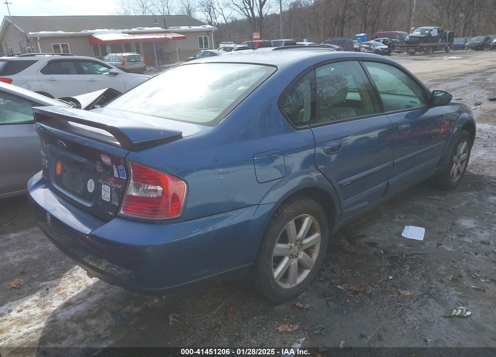 2007 SUBARU OUTBACK 2.5I LIMITED VIN: 4S4BL62C077211139
