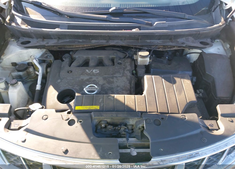 2012 NISSAN MURANO S VIN: JN8AZ1MW7CW230025