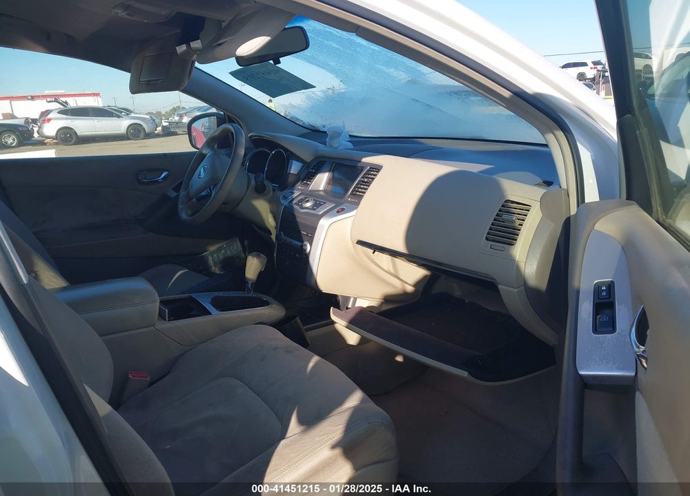 2012 NISSAN MURANO S VIN: JN8AZ1MW7CW230025
