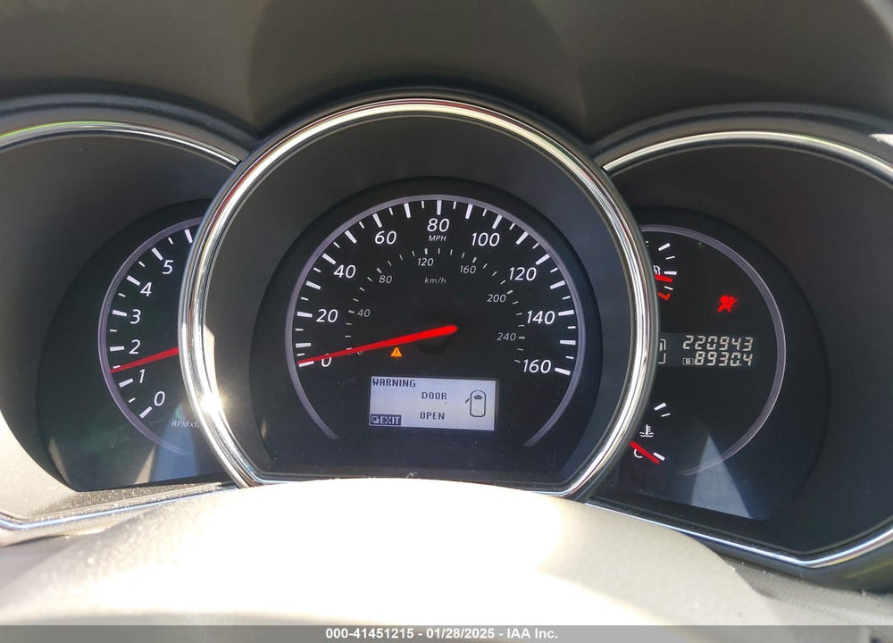 2012 NISSAN MURANO S VIN: JN8AZ1MW7CW230025