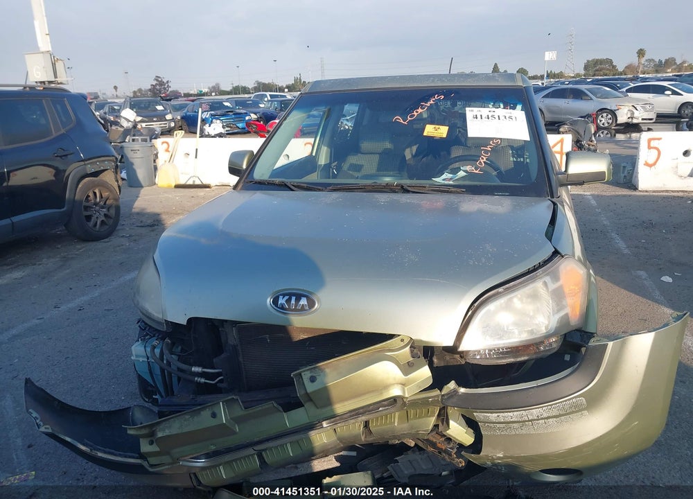 2011 KIA SOUL VIN: KNDJT2A27B7256959