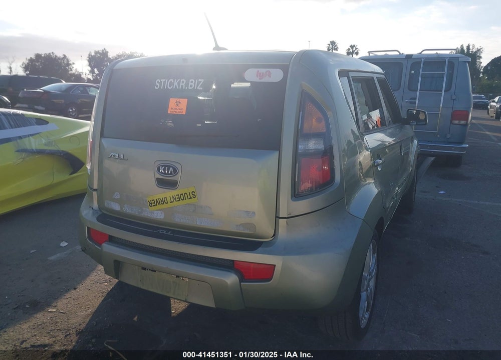 2011 KIA SOUL VIN: KNDJT2A27B7256959