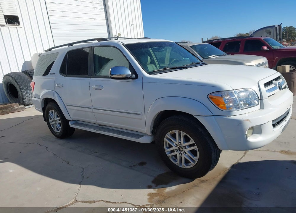 2007 TOYOTA SEQUOIA LIMITED V8 VIN: 5TDZT38A17S285764