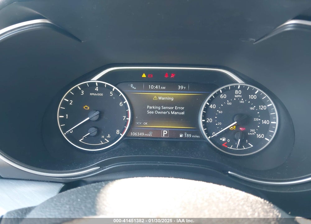 2017 NISSAN MAXIMA 3.5 SL VIN: 1N4AA6AP1HC449249