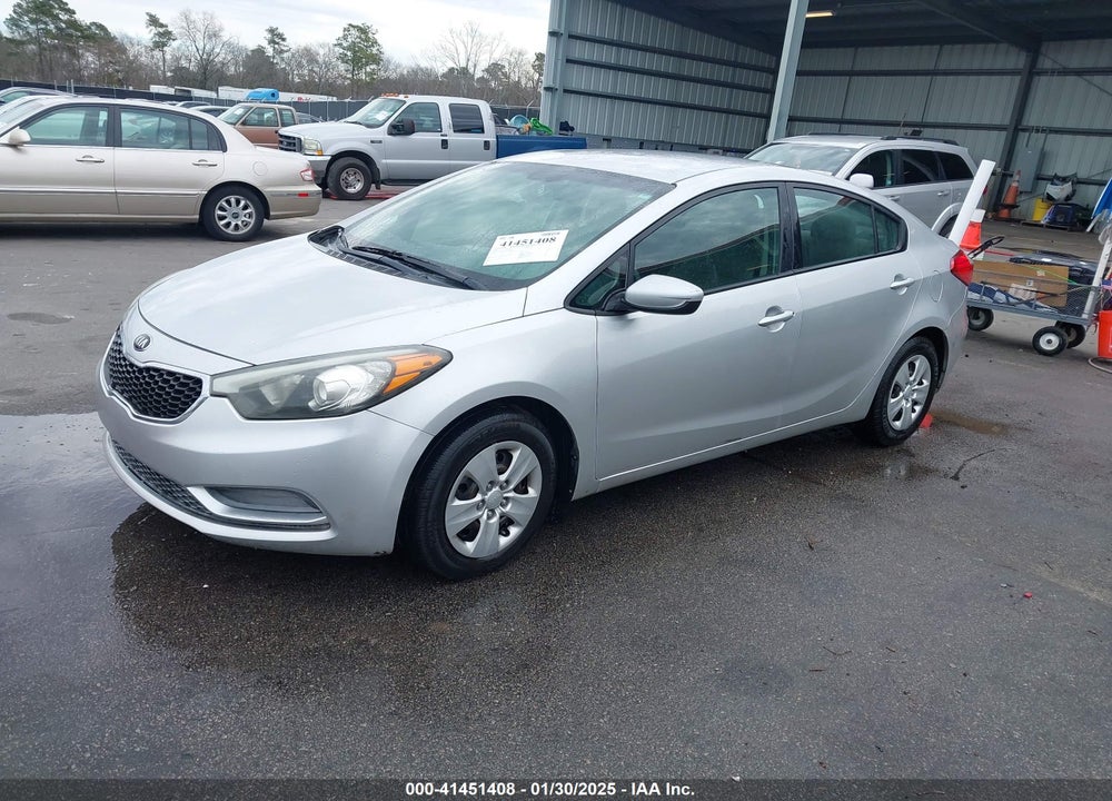 2014 KIA FORTE LX VIN: KNAFK4A62E5219189
