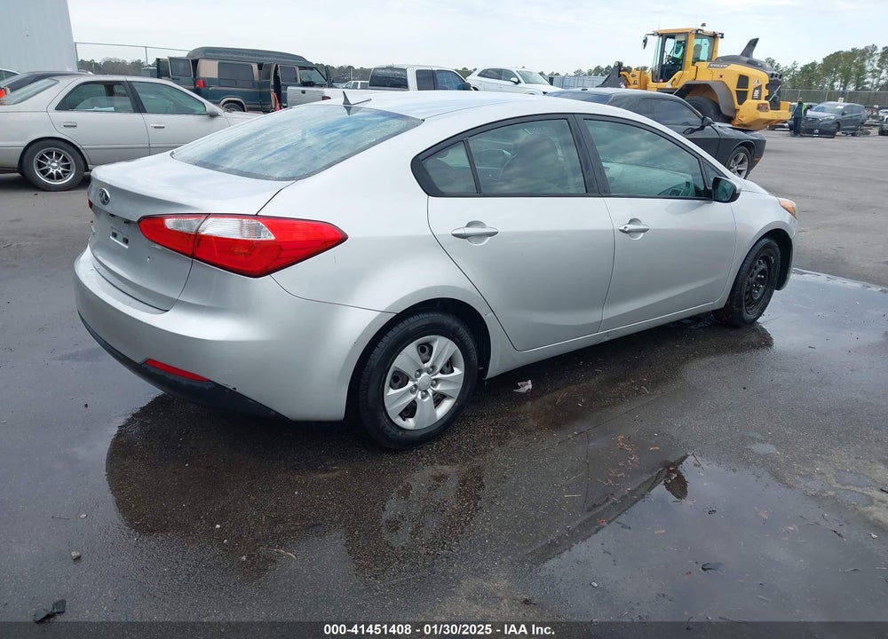 2014 KIA FORTE LX VIN: KNAFK4A62E5219189