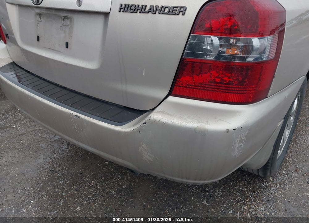 2004 TOYOTA HIGHLANDER V6 VIN: JTEDP21A840014035