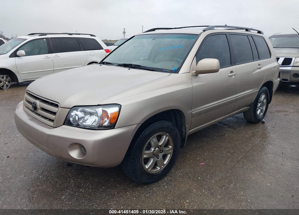 2004 TOYOTA HIGHLANDER V6 VIN: JTEDP21A840014035