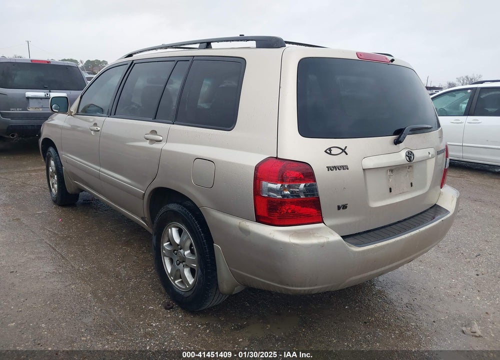 2004 TOYOTA HIGHLANDER V6 VIN: JTEDP21A840014035