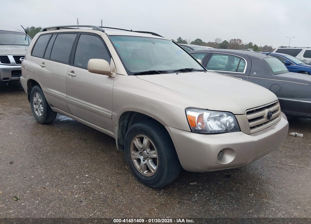 2004 TOYOTA HIGHLANDER V6 VIN: JTEDP21A840014035