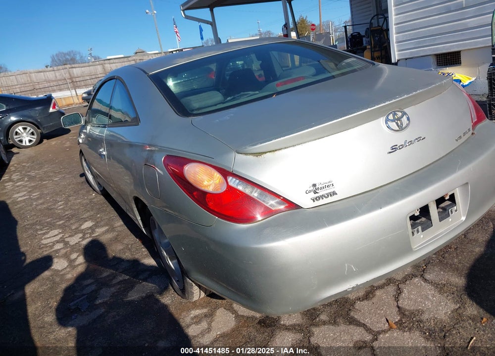 2004 TOYOTA CAMRY SOLARA SLE V6 VIN: 4T1CA30P34U004675