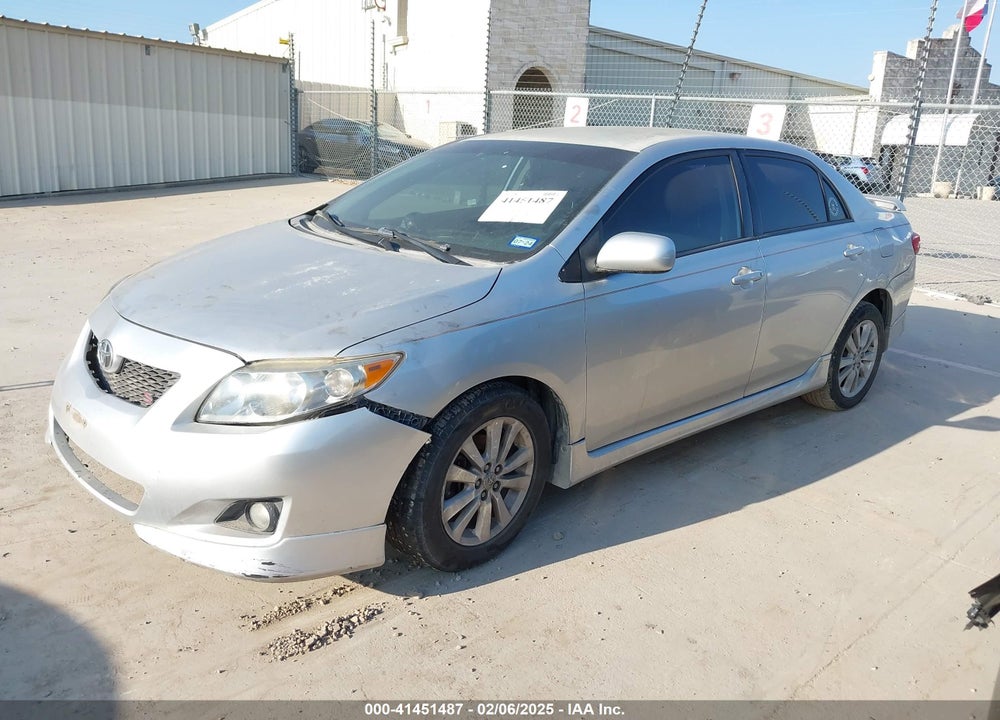 2009 TOYOTA COROLLA S VIN: 1NXBU40E59Z142555