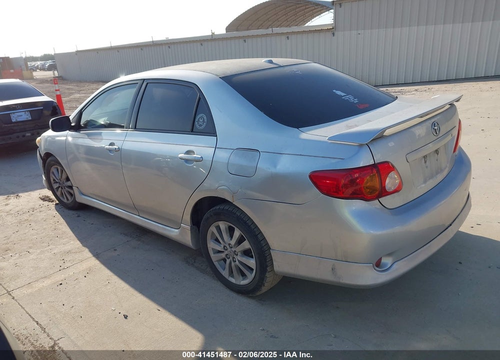 2009 TOYOTA COROLLA S VIN: 1NXBU40E59Z142555