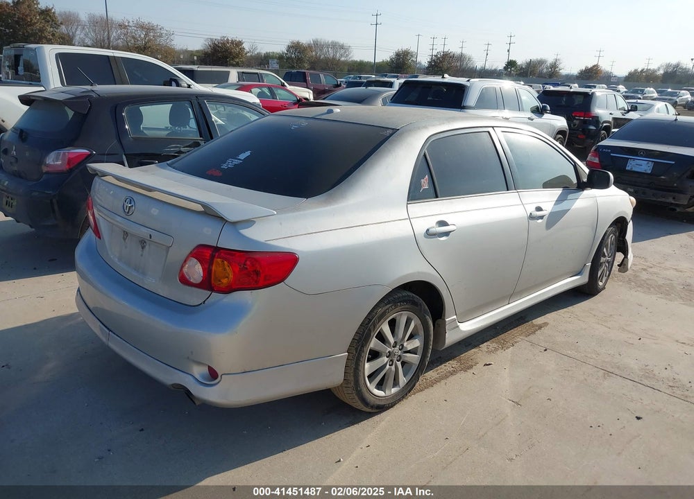 2009 TOYOTA COROLLA S VIN: 1NXBU40E59Z142555