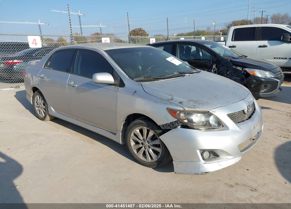 2009 TOYOTA COROLLA S VIN: 1NXBU40E59Z142555