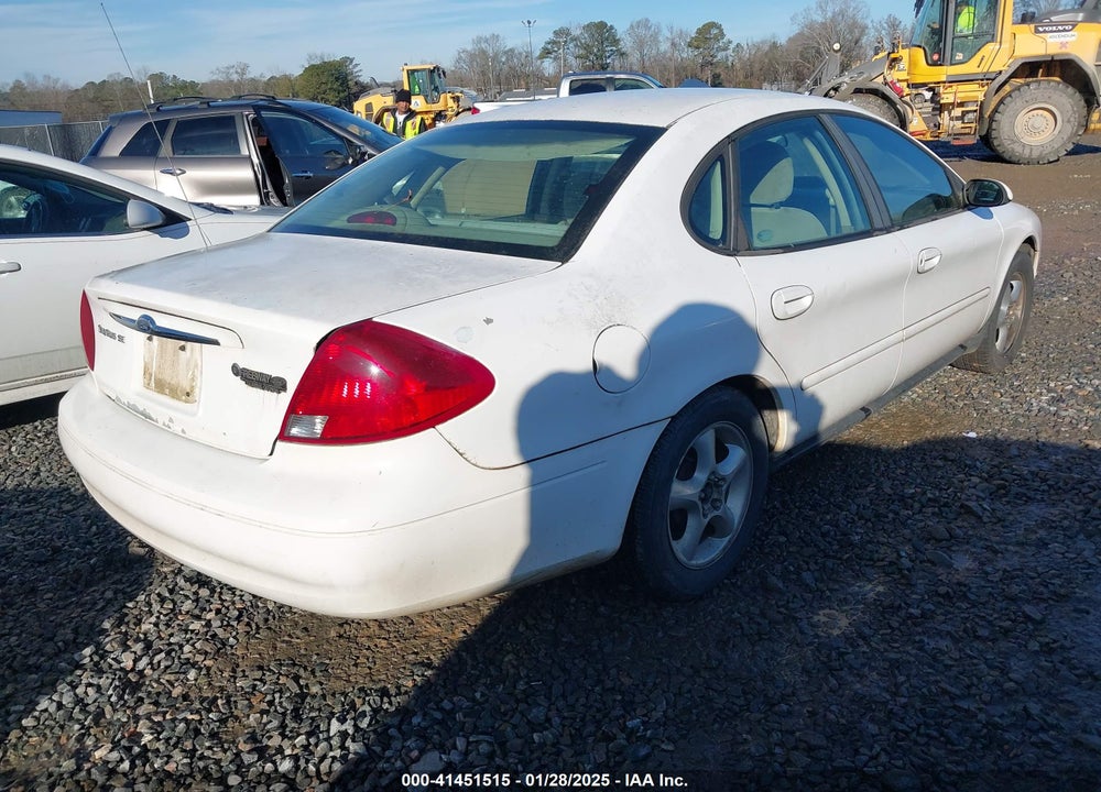 2001 FORD TAURUS SE VIN: 1FAHP53U41A261112