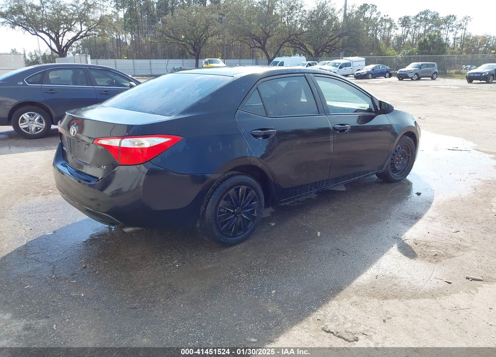2016 TOYOTA COROLLA VIN: 2T1BURHE0GC617772