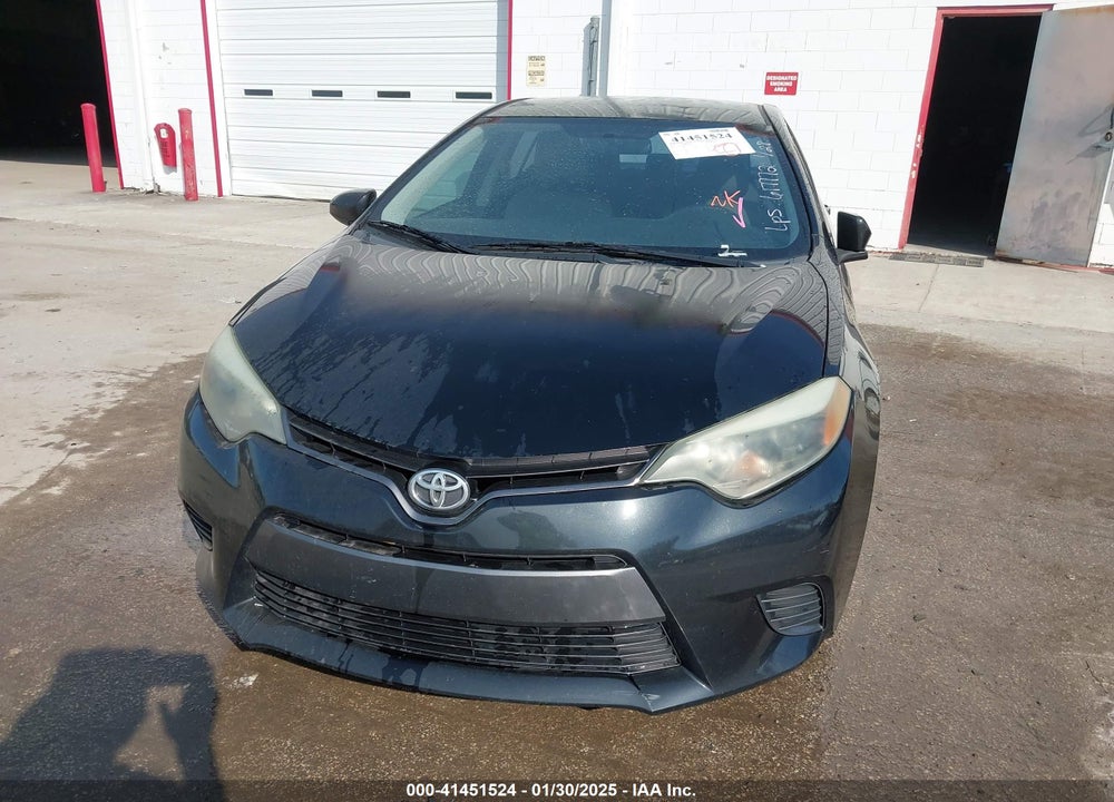 2016 TOYOTA COROLLA VIN: 2T1BURHE0GC617772