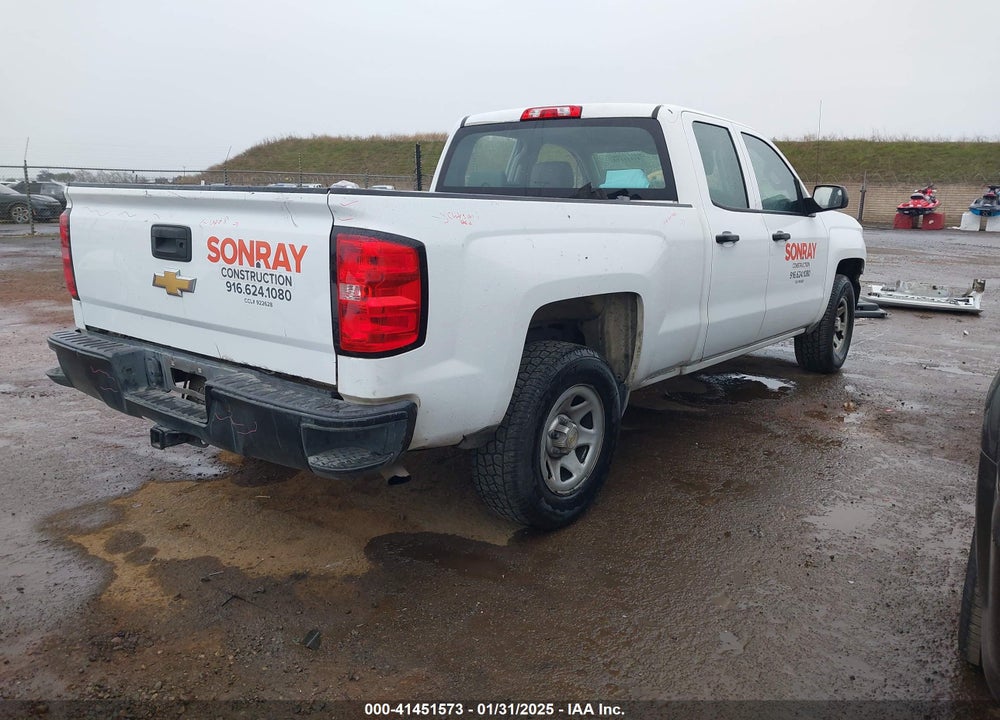 2017 CHEVROLET SILVERADO 1500 VIN: 1GCRCNEH9HZ119215