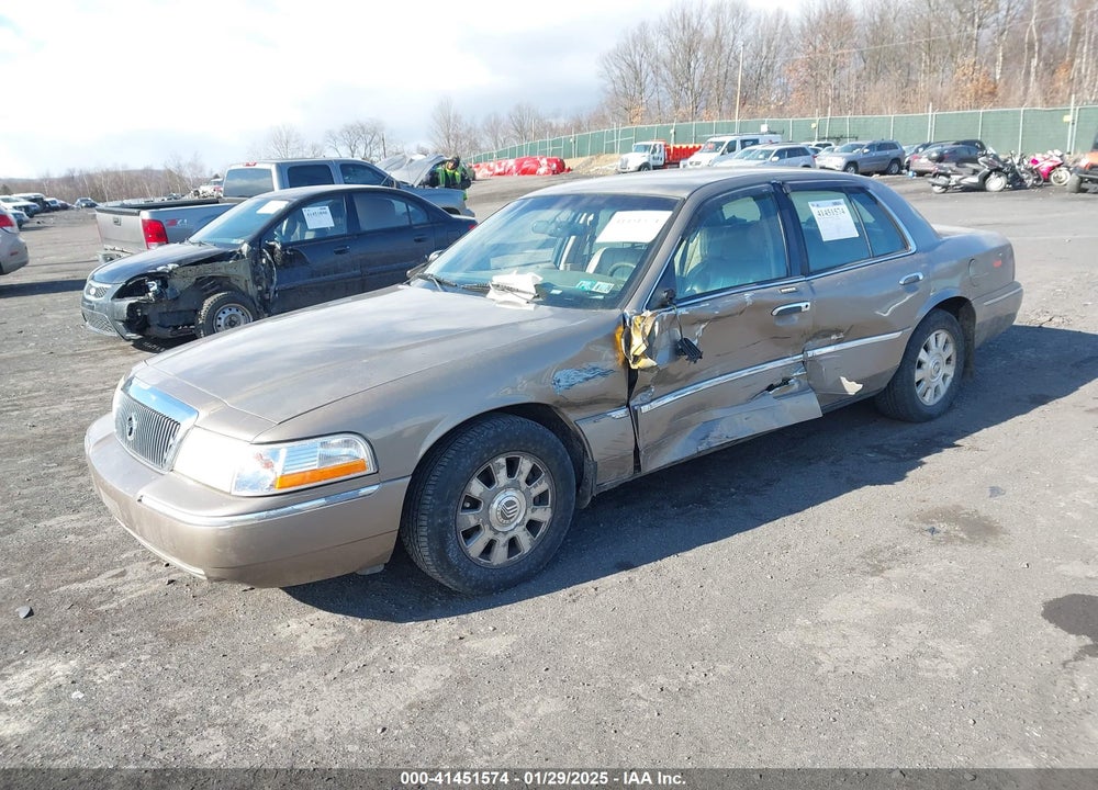 2003 MERCURY GRAND MARQUIS LS VIN: 2MEFM75W93X631256