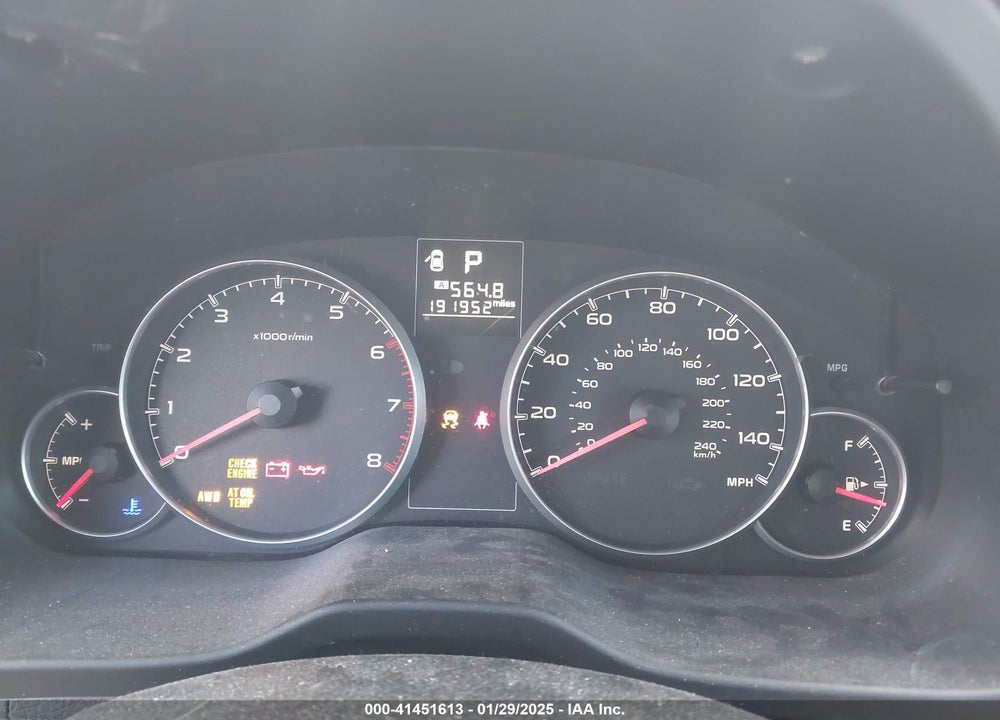 2013 SUBARU LEGACY VIN: 4S3BMBC69D3041546