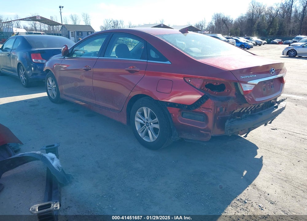 2014 HYUNDAI SONATA GLS VIN: 5NPEB4AC0EH938297
