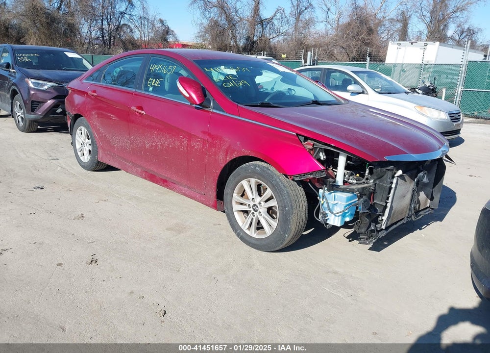 2014 HYUNDAI SONATA GLS VIN: 5NPEB4AC0EH938297
