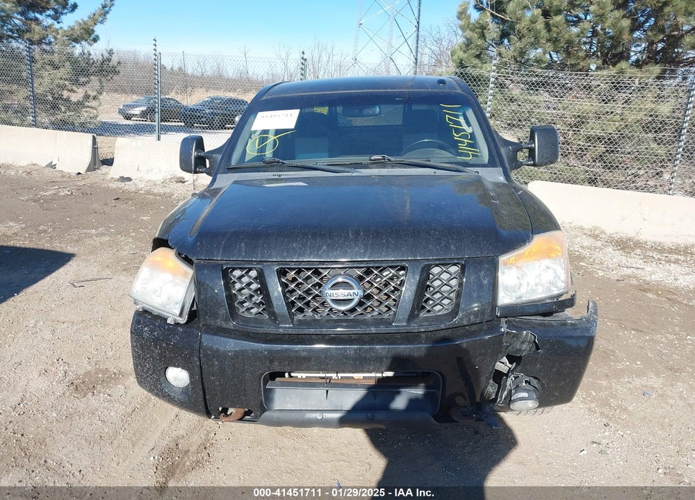2011 NISSAN TITAN PRO-4X VIN: 1N6BA0EC8BN324762