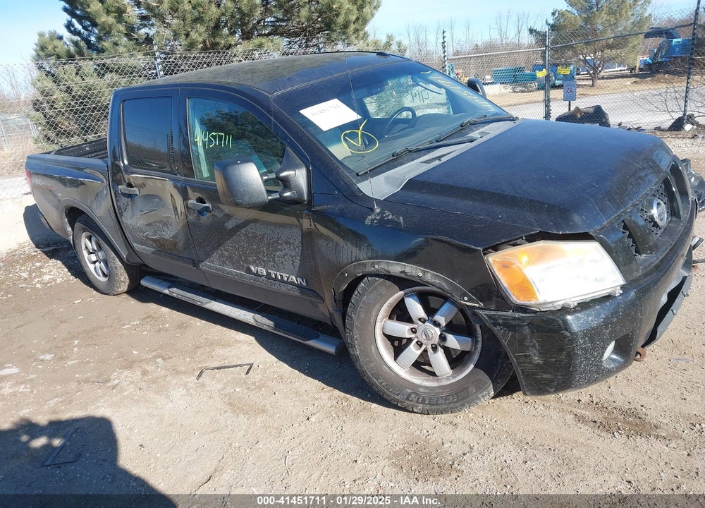 2011 NISSAN TITAN PRO-4X VIN: 1N6BA0EC8BN324762