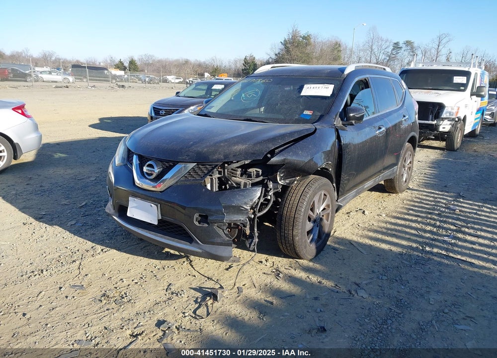2016 NISSAN ROGUE SL VIN: 5N1AT2MV9GC799486