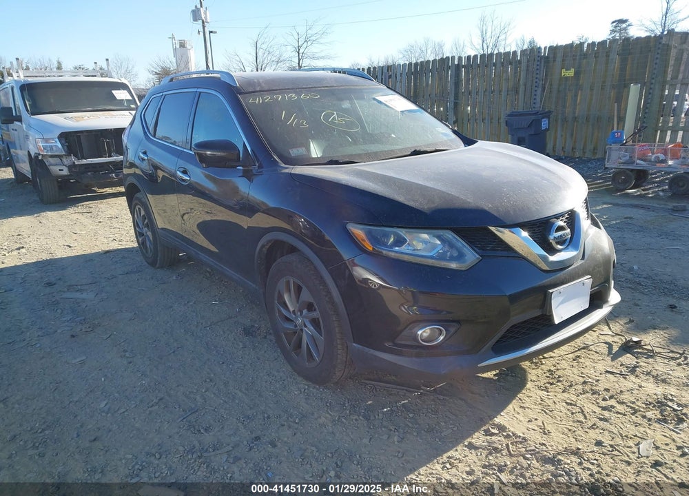 2016 NISSAN ROGUE SL VIN: 5N1AT2MV9GC799486