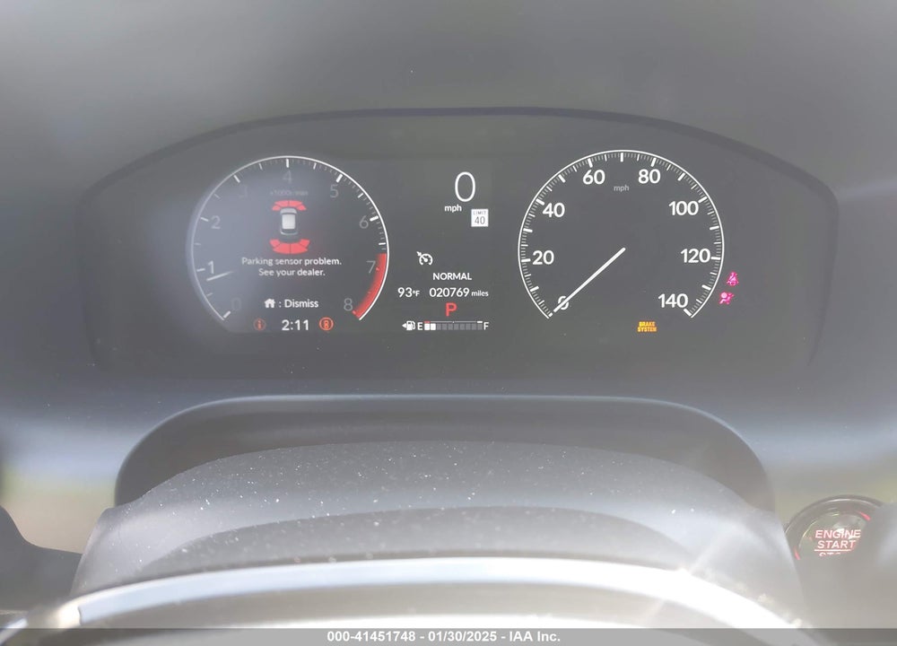 2024 HONDA HR-V 2WD EX-L/2WD EX-L W/O BSI VIN: 3CZRZ1H75RM721603