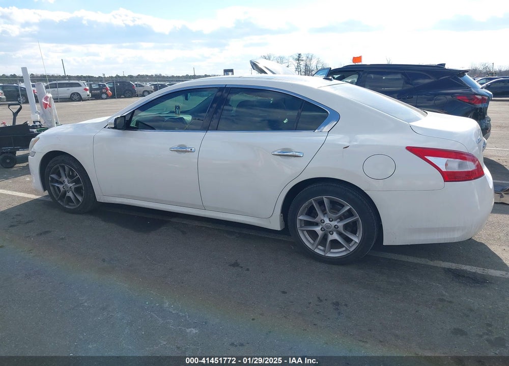 2009 NISSAN MAXIMA VIN: 1N4AA51E49C807230
