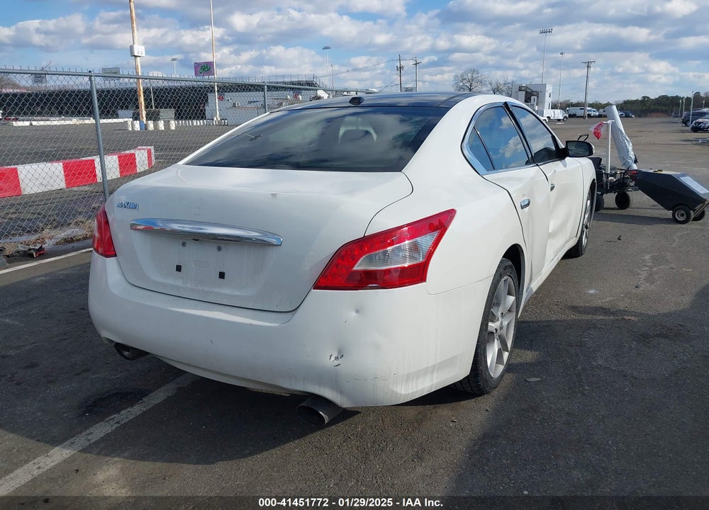 2009 NISSAN MAXIMA VIN: 1N4AA51E49C807230