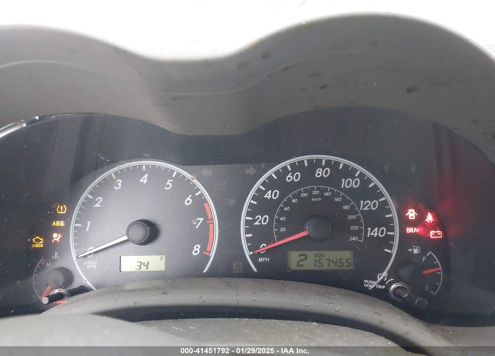 2010 TOYOTA COROLLA LE VIN: 2T1BU4EEXAC250717