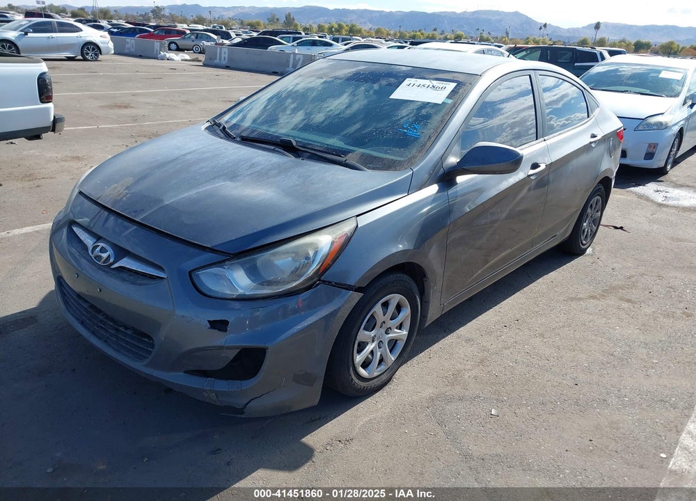 2013 HYUNDAI ACCENT GLS VIN: KMHCT4AE0DU332360