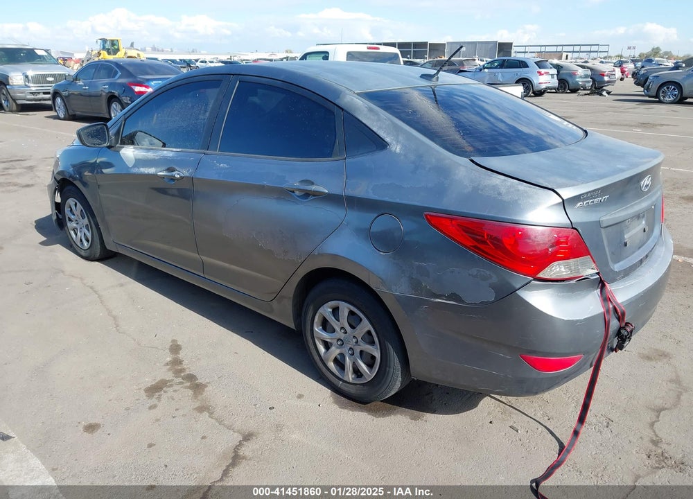 2013 HYUNDAI ACCENT GLS VIN: KMHCT4AE0DU332360