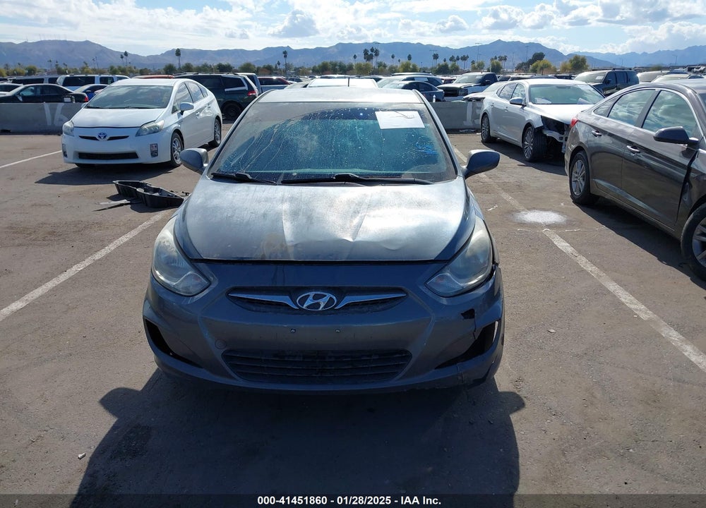 2013 HYUNDAI ACCENT GLS VIN: KMHCT4AE0DU332360