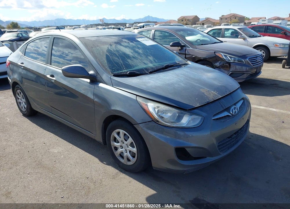 2013 HYUNDAI ACCENT GLS VIN: KMHCT4AE0DU332360
