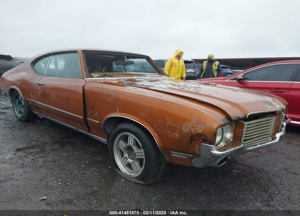 1972 OLDSMOBILE CUTLASS VIN: 3G87H2M250984