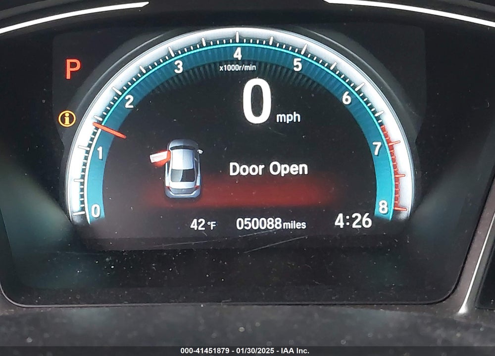 2017 HONDA CIVIC VIN: 2HGFC2F77HH573519