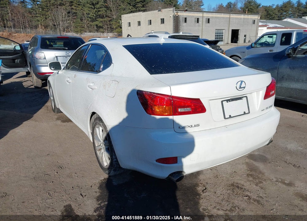 2008 LEXUS IS 250 VIN: JTHCK262085022511