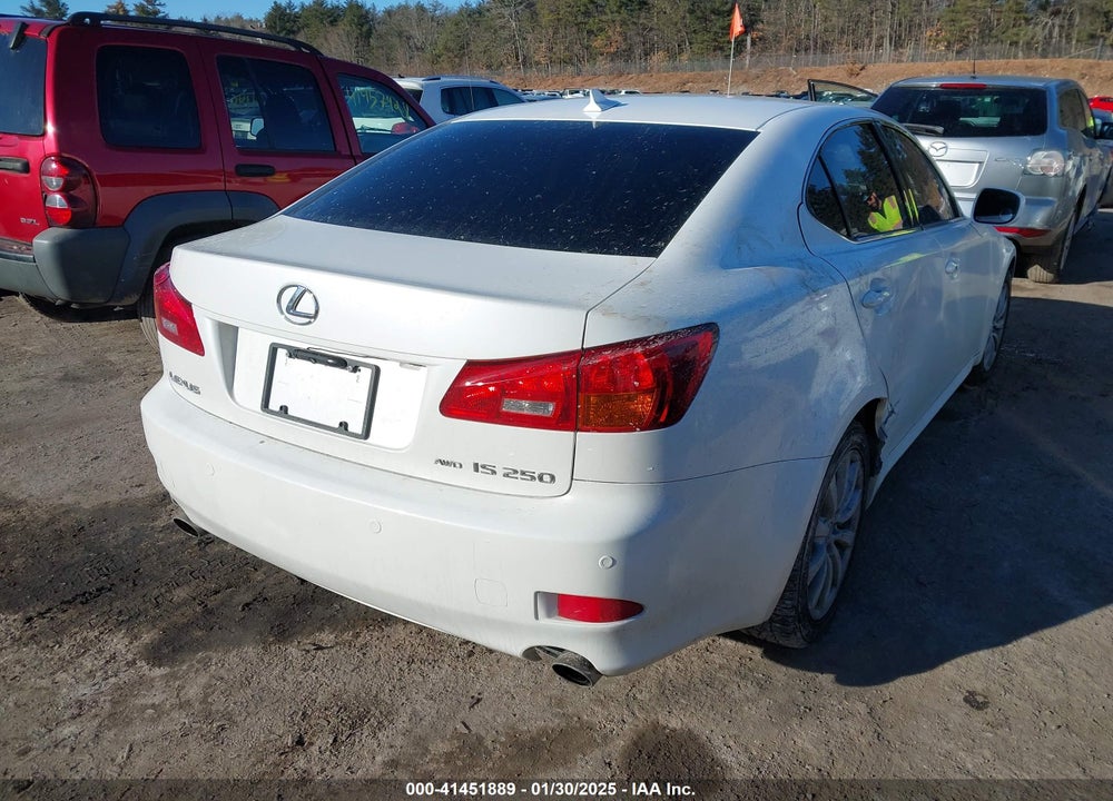2008 LEXUS IS 250 VIN: JTHCK262085022511