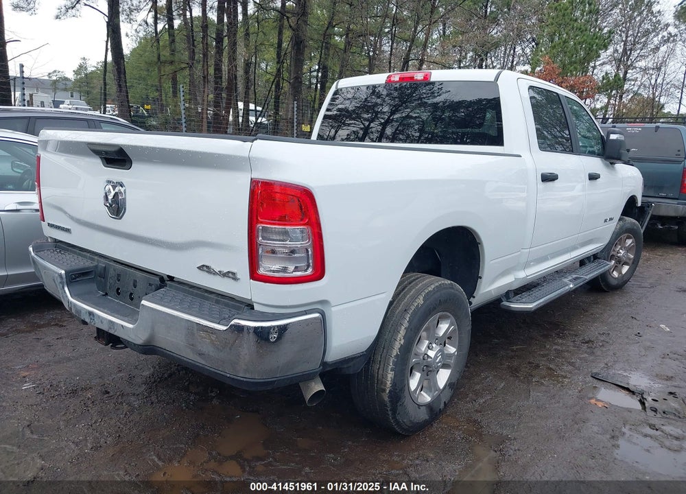 2024 RAM 2500 BIG HORN 4X4 6'4 BOX VIN: 3C6UR5DJ1RG101376