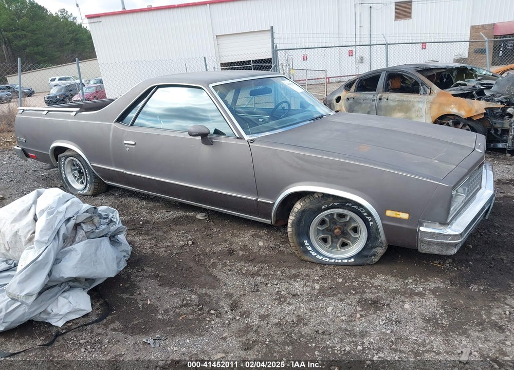 1984 CHEVROLET EL CAMINO VIN: 1GCCW80H0ER174380