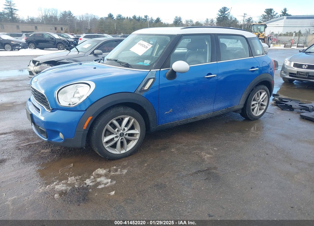 2014 MINI COUNTRYMAN COOPER S VIN: WMWZC5C5XEWP37825