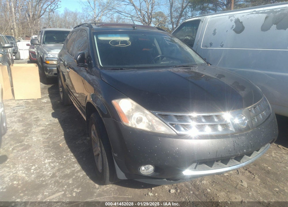 2007 NISSAN MURANO SL VIN: JN8AZ08T97W516233