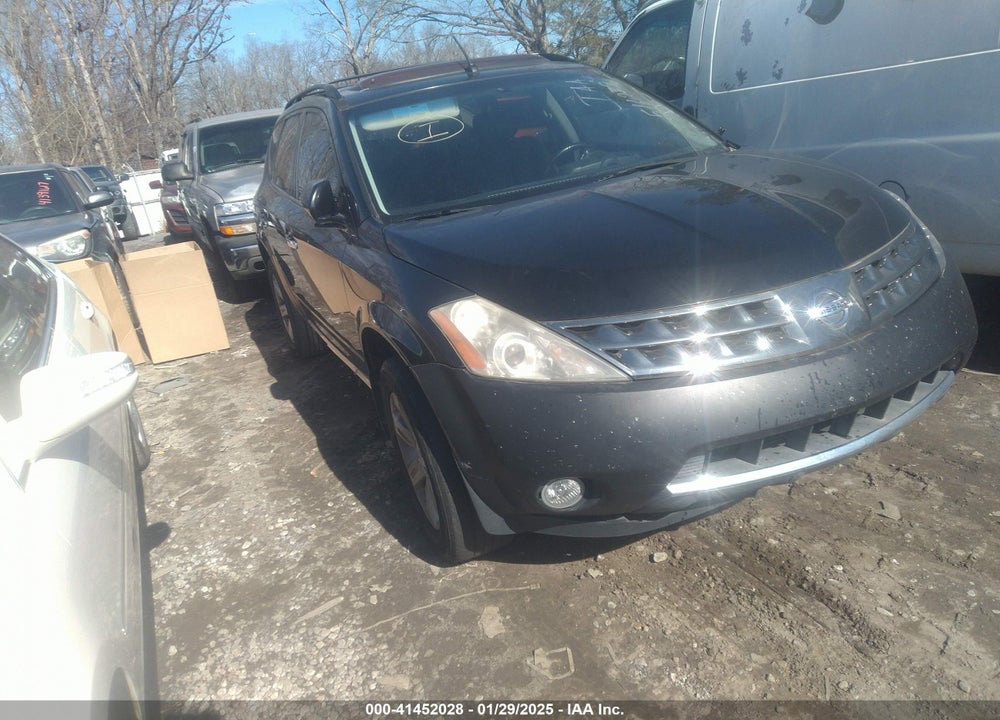 2007 NISSAN MURANO SL VIN: JN8AZ08T97W516233