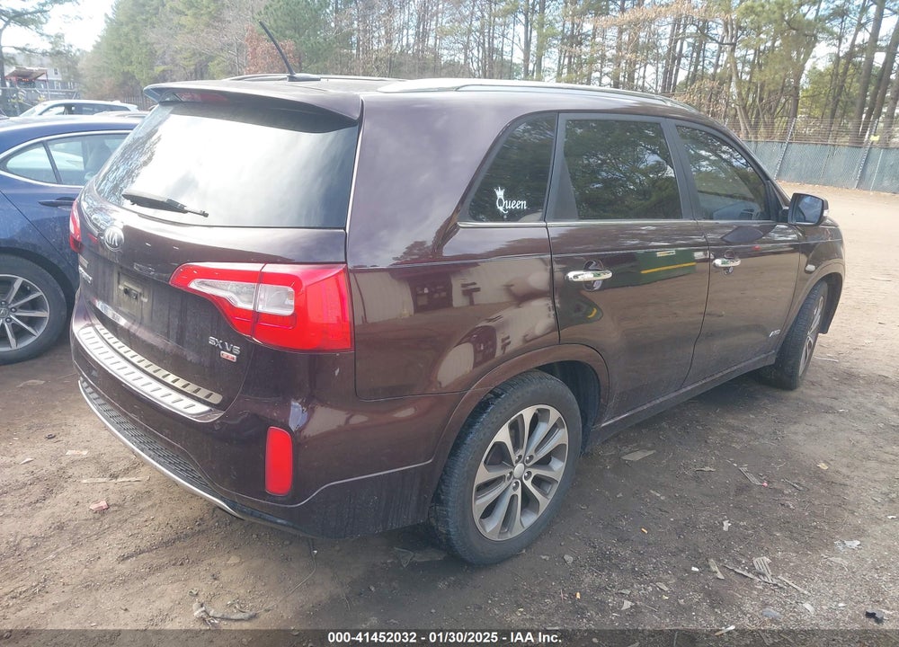 2014 KIA SORENTO SX V6 VIN: 5XYKWDA72EG532135