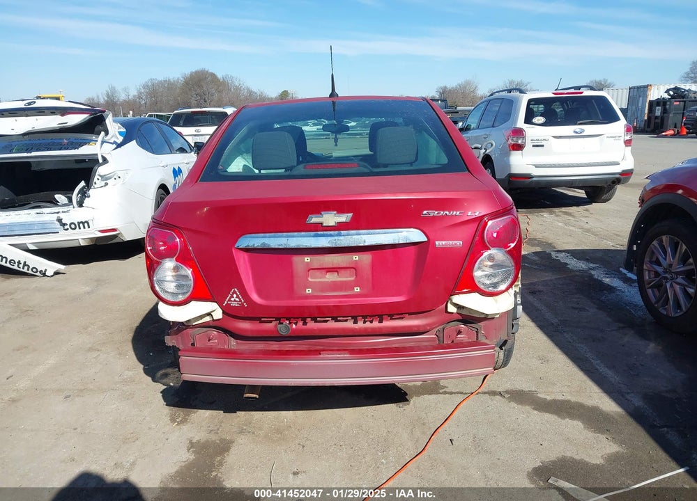2014 CHEVROLET SONIC LT AUTO VIN: 1G1JC5SB1E4107803